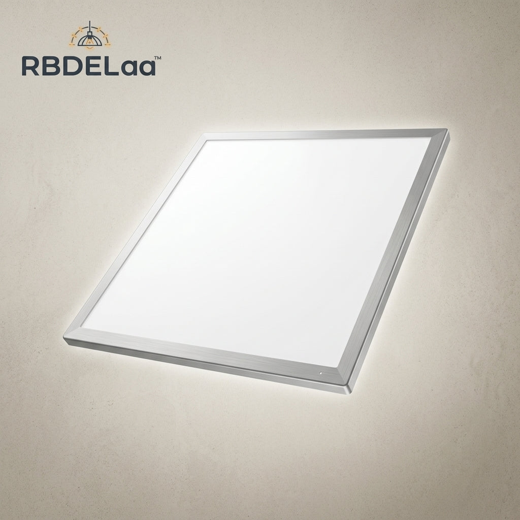 Rbdelaa™ Slim Square LED Panel Light — Simple Ceiling Light for Kitchens, Hallways & Offices